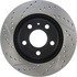 Centric 127.33088CR Disc Brake Rotor Sportstop Cryo Drilled & Slotted Rotor, Right