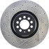 127.33093R by CENTRIC - Slotted Drilled Rotor