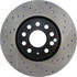 127.33098CL by CENTRIC - Sportstop Cryo Drilled & Slotted Rotor, Left