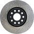 127.33098R by CENTRIC - Slotted Drilled Rotor