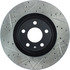 127.33100R by CENTRIC - Slotted Drilled Rotor