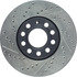 127.33103R by CENTRIC - Slotted Drilled Rotor