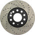 127.33103L by CENTRIC - Slotted Drilled Rotor