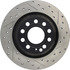 127.33104L by CENTRIC - Slotted Drilled Rotor