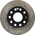 127.33105L by CENTRIC - Slotted Drilled Rotor