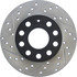 127.33105R by CENTRIC - Slotted Drilled Rotor