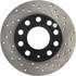 127.33106L by CENTRIC - Slotted Drilled Rotor