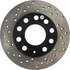 127.33106R by CENTRIC - Slotted Drilled Rotor