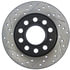 127.33108CR by CENTRIC - Sportstop Cryo Drilled & Slotted Rotor, Right