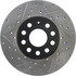 127.33110R by CENTRIC - Slotted Drilled Rotor