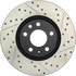 127.33111L by CENTRIC - Sport Drilled & Slotted Rotor, Left