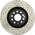 127.33112CL by CENTRIC - Sportstop Cryo Drilled & Slotted Rotor, Left