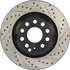 127.33113L by CENTRIC - Slotted Drilled Rotor