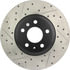 127.33123CR by CENTRIC - Sportstop Cryo Drilled & Slotted Rotor, Right