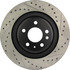 127.33125L by CENTRIC - Sport Drilled & Slotted Rotor, Left