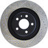 127.33125R by CENTRIC - Slotted Drilled Rotor