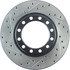 127.43016R by CENTRIC - Slotted Drilled Rotor