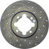 127.44017L by CENTRIC - Slotted Drilled Rotor