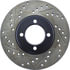 Centric 127.44027CR Disc Brake Rotor Sportstop Cryo Drilled & Slotted Rotor, Right