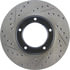 Centric 127.44030CR Disc Brake Rotor Sportstop Cryo Drilled & Slotted Rotor, Right