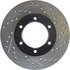127.44044L by CENTRIC - Sport Drilled & Slotted Rotor, Left