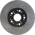 Centric 127.44083CR Disc Brake Rotor Sportstop Cryo Drilled & Slotted Rotor, Right