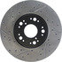 127.44083R by CENTRIC - Slotted Drilled Rotor