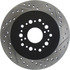 127.44084L by CENTRIC - Slotted Drilled Rotor