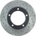 127.44086CR by CENTRIC - Sportstop Cryo Drilled & Slotted Rotor, Right