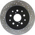 127.44090L by CENTRIC - Slotted Drilled Rotor