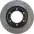 127.44093R by CENTRIC - Slotted Drilled Rotor