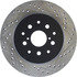 127.44105L by CENTRIC - Slotted Drilled Rotor