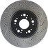 127.44107L by CENTRIC - Slotted Drilled Rotor