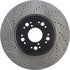 127.44107R by CENTRIC - Slotted Drilled Rotor