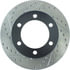 Centric 127.44109CR Disc Brake Rotor Sportstop Cryo Drilled & Slotted Rotor, Right