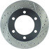 127.44109L by CENTRIC - Slotted Drilled Rotor