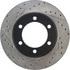 Centric 127.44112CR Disc Brake Rotor Sportstop Cryo Drilled & Slotted Rotor, Right