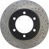 127.44112R by CENTRIC - Slotted Drilled Rotor