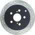 127.44115R by CENTRIC - Slotted Drilled Rotor