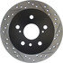 127.44126L by CENTRIC - Slotted Drilled Rotor