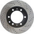 127.44129CL by CENTRIC - Sportstop Cryo Drilled & Slotted Rotor, Left
