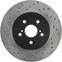 127.44130R by CENTRIC - Slotted Drilled Rotor