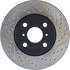 127.44133L by CENTRIC - Slotted Drilled Rotor