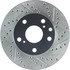 127.44136L by CENTRIC - Slotted Drilled Rotor