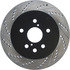 127.44141R by CENTRIC - Slotted Drilled Rotor