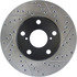 127.44121L by CENTRIC - Slotted Drilled Rotor