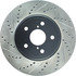 127.44122R by CENTRIC - Slotted Drilled Rotor