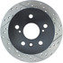 127.44144L by CENTRIC - Slotted Drilled Rotor