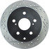 H43006 by CENTRIC - Slotted Drilled Rotor