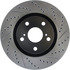 127.44146L by CENTRIC - Slotted Drilled Rotor